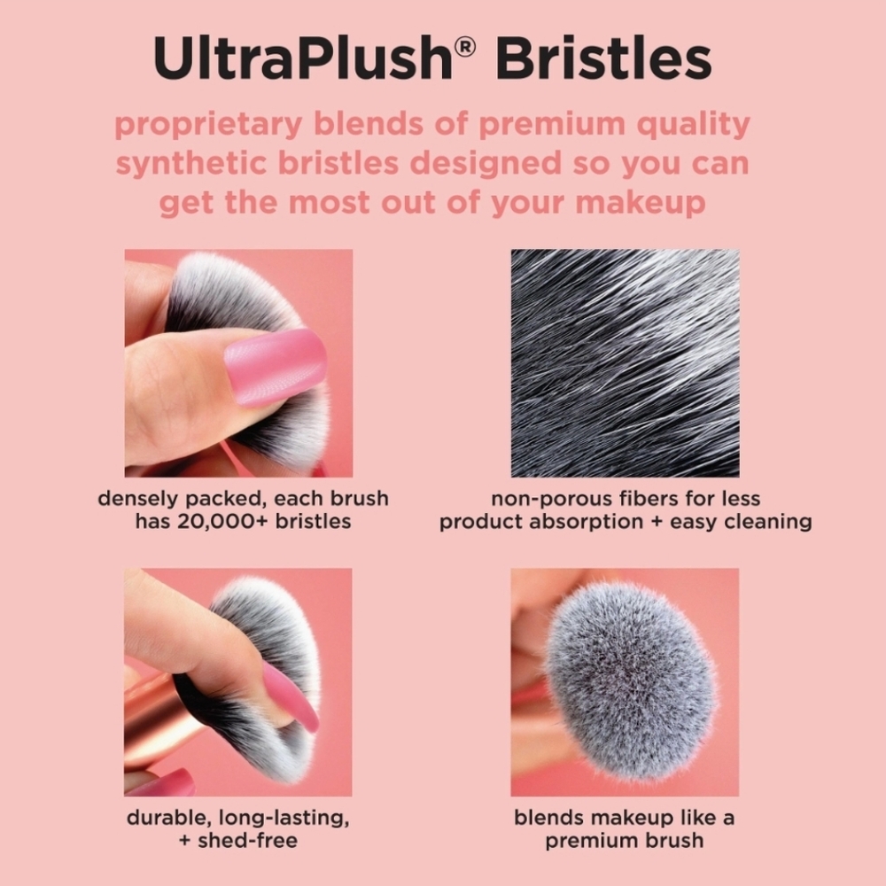 *NEW* Real Techniques Limited Edition Blend, Set, + Stash Makeup Brushes - Picture 5 of 6